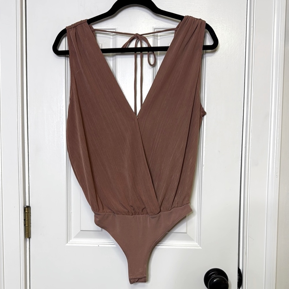 BCBGeneration Brown Bodysuit